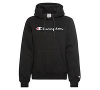 Champion Logo Print Hoodie Black