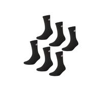Champion Unisex Core 6pp Crew Ankle Socks, Black, 9 11 UK