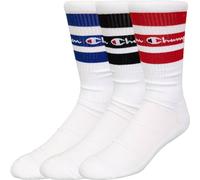 Champion Logo Socks Pack of 3 35-38, WHT/WW006, 35-38