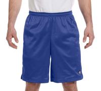 Champion - Long Mesh Shorts with Pockets, Royal M