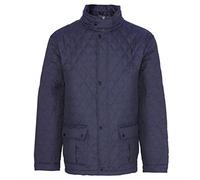 Champion Men Country Estate Padstow Diamond Quilt Lined Coat Navy L