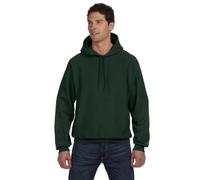 Champion Men's Reverse Weave Fleece Hooded Pullover - Dark Green - 3XL