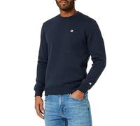 Champion Men's Legacy Basics-Powerblend Fleece Crewneck Sweatshirt, Navy Blue, XS