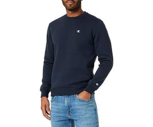 Champion Men’s Crewneck Sweatshirt, powerblend plush fleece, with embroidered logo, relax fit, warm and comfortable
