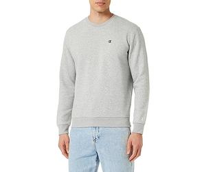 Champion Men’s Crewneck Sweatshirt, powerblend plush fleece, with embroidered logo, relax fit, warm and comfortable