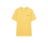 Champion Men’s Crewneck T-Shirt, Short Sleeves, 100% Cotton, Breathable, with Printed Logo Yellow