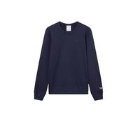 Champion Men’s Fleece Crewneck Sweatshirt, with embroidered small C logo on chest, warm and comfortable for everyday wear Blue