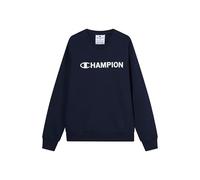 Champion Men’s Fleece Crewneck Sweatshirt with Graphics, soft and warm fleece, rib cuffs, collar and hem, Graphic Shop line Blue