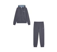 Champion Men’s Fleece Hooded Full Zip Suit, soft and compact brushed fabric, cotton blend, comfort and durability, perfect for everyday wear