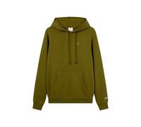 Champion Men’s Hooded Sweatshirt, adjustable drawcord hoodie, front kangaroo pocket, with embroidered small logo Green