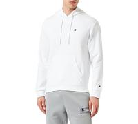 Champion Men’s Hooded Sweatshirt, plush fleece, drawcord adjustable hoodie, kangaroo pocket, with embroidered logo, relax fit