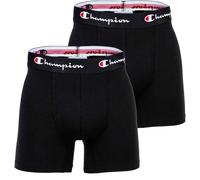 Champion Men Trunks, 2 Pack - Boxer Shorts, Cotton, Logo Waistband, Plain...