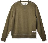 Champion Men's Authentic Originals Sueded Sweatshirt, Green Luck Heather, XL