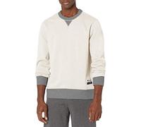 Champion Men's Authentic Originals Sueded Sweatshirt, Oatmeal Heather/Oxford Gray, S