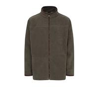 Champion Mens Berwick Fleece Jacket With Faux Suede Trim Olive XXL