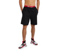 Champion Men's, Big and Tall, Cotton Athletic Shorts, 10" (More Colors), Black C Patch Logo, X-Large