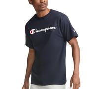 Champion Men's Big & Tall Classic Tee, C Script T-Shirt, Navy-y06799, S