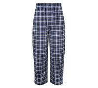 Champion Mens Kingston Pyjama Trouser Bottoms (Pack of 2) 100% Cotton Blue Plaid 4XL