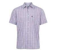 Champion Mens Checked Country Casual Short Sleeve Shirt Poole Red M