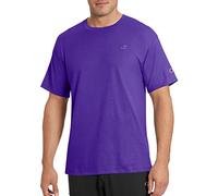 Champion Men's Classic, Everyday Tee, Comfortable Soft T-Shirt (Reg. Or Big & Tall), Purple Pr, S
