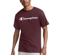 Champion Men's Classic Jersey Graphic T-Shirt, Maroon Script, S
