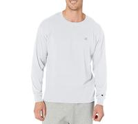 Champion Men's Classic Jersey Long Sleeve T-Shirt, White, XL