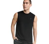 Champion Men's Classic Jersey Muscle T-Shirt, Black, Medium