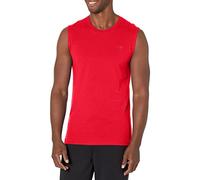 Champion Men's Classic Jersey Muscle T-Shirt, Scarlet, S