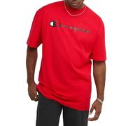 Champion Men's Classic Jersey Script T-shirt, Scarlet, M