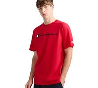 Champion Men's Classic Jersey Script T-shirt, Scarlet, M