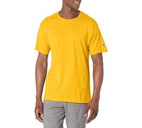 Champion Men's Classic Jersey Script T-shirt, Team Gold, L