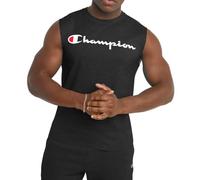 Champion Men's Graphic Jersey Muscle Shirt, Black, S