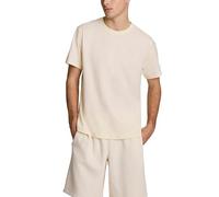 Champion Men's Classic Short Sleeve T-Shirt, Standard Fit, Midweight 100% Cotton, Available in Regular and Big & Tall, Unbleached Cotton, Medium