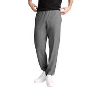 Champion Men's Closed Bottom Light Weight Jersey Sweatpant Home Other, Granite Heather, M UK