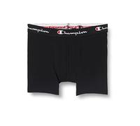 Champion Men's Underwear Seasonal 2pk Trunk Short, Black, XL (Pack of 2)
