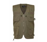 Champion Mens Dale Country Clothing Polycotton Body Warmer Gilet Outerwear (S 38IN, OLIVE)