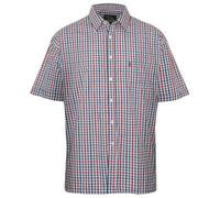 Champion Mens Doncaster Country Casual Short Sleeve Shirt 4XL Blue Check