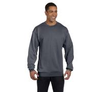 Champion Men's Double Dry Eco Fleece Crew, Charcoal M