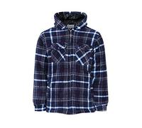 Champion Mens Dumfries Hooded Lined Fleece Winter Coat - Blue - M