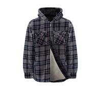 Champion Mens Dumfries Hooded Lined Fleece Winter Coat Grey XL