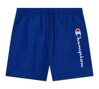 Champion Men's Embroidered Logo Swim Shorts in Blue | Size: Medium Champion Blue M