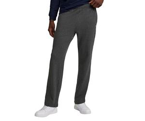 Champion Men's Everyday Cotton Open Bottom Pant, Granite Heather, Medium