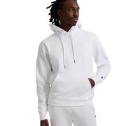 Champion Men's Powerblend Pullover Hoodie, White, S