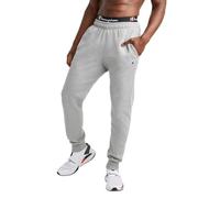 Champion Men's Fleece Joggers, Athletic Pants, Cotton Sweatpants, 31"-36" (Big & Tall), Oxford Gray C Patch Logo, Large Tall