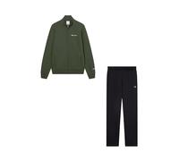 Champion Men's Fleece tracksuit, set of full-zip sweater and straight hem joggers, front pockets and printed logo