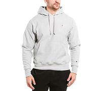Champion Men's gf68reverse Hoody, Oxford Gray/Left Chest C Logo, S UK