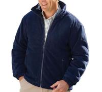 Champion Mens Glen Country Estate Quilt Lined Fleece Coat Navy M