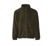 Champion Mens Glen Country Estate Quilt Lined Fleece Coat Olive M