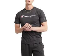 Champion Men's, Classic Graphic, Soft and Comfortable T-Shirts Logo (Reg. Or Big & Tall), Granite Heather Script, 3XL