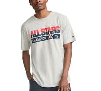 Champion Men's Heritage Short Sleeve Tee, Men’s T-Shirts, Vintage Shirts, Men’s Tee Shirts, Graphics, Oxford Gray - All-Stars, Medium
